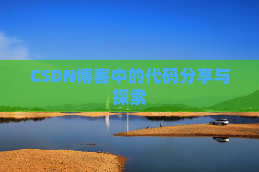 CSDN博客中的代码分享与探索